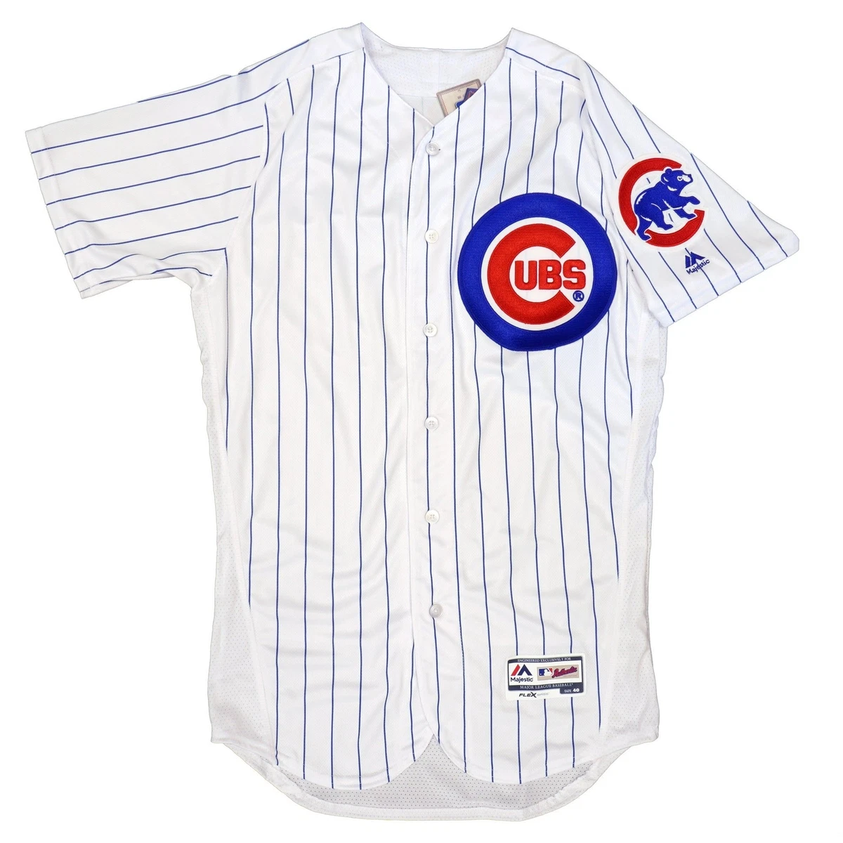 Chicago Cubs Nike Home Authentic Team Jersey - White