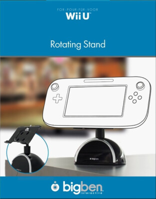 Multi-position Rotating Stand for Nintendo Wii U