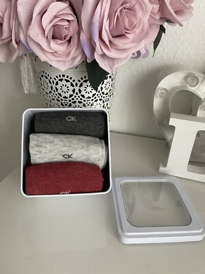 Calvin Klein Socken Damen Geschenk Set Neu