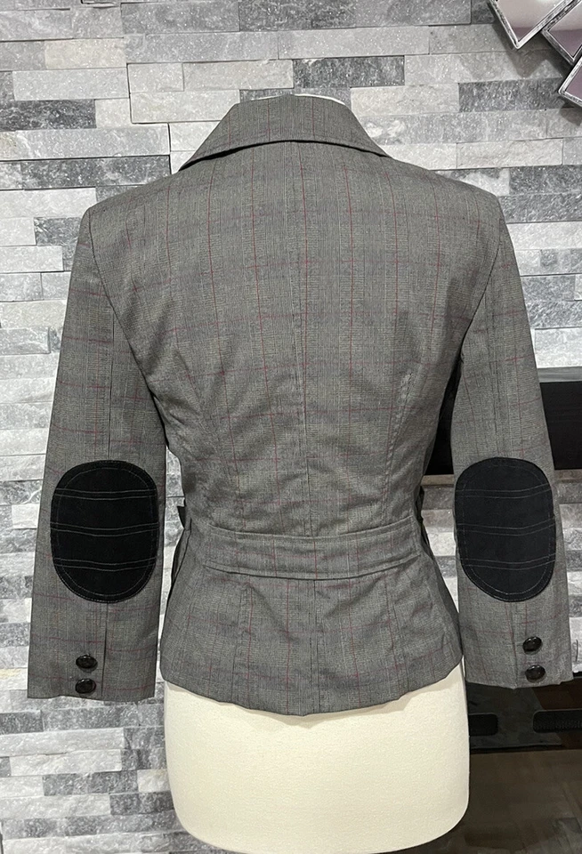 Blazer a cuadros para mujer Rampage Clothing Company talla M? (S) Foto 2 de 4