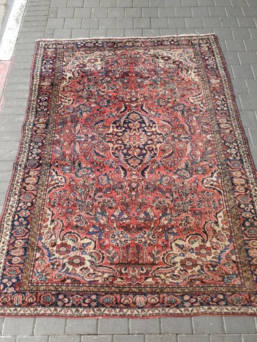 Seltener antiker türkischer Teppich Teppichwolle 206x150-cm -/81,1x59,0 Zoll - Bild 11 von 14