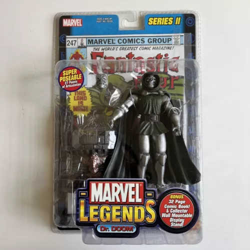 Figura Toy Biz Marvel Legends Dr Doom Chase 2002 serie 2 RARA Secret Wars