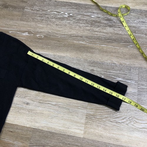 ZARA Crew Neck Long Sleeve Black Casual Pullover Sweater Girl's Size 10 Yrs - Picture 11 of 11