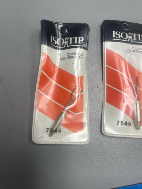4- ISO-TIP Cordless Soldering Tip #7545  7546