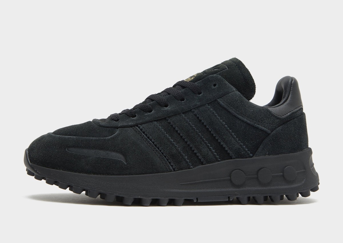 Adidas Originals LA Trainer Lux ® Men Sizes: UK 12 Black Suede  Leather