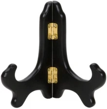 Tripar Ebony Wood Plate Stand 5" Tall (23-1205B)