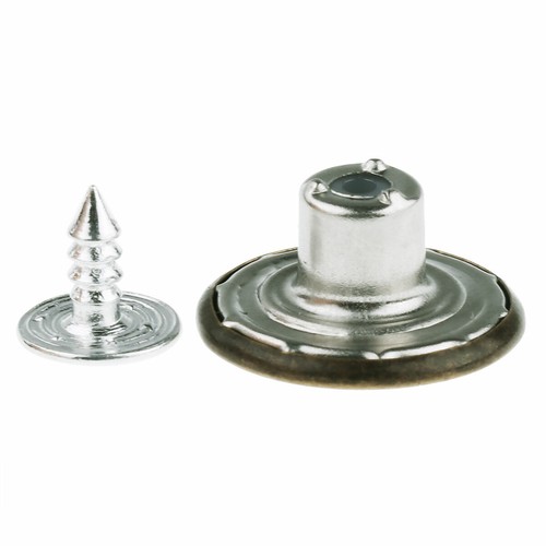 40 Set Metal Denim Jeans Tack Snap Buttons Rivets Repair Replacement+Box 17mm US - Picture 6 of 21