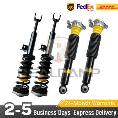 4X Front Rear Shock Struts Assys Fit BMW F06 F10 F11 F12 530i 550i 650i RWD 535i