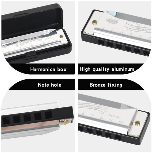 Diatonic Harmonica in C, 10 Holes, photo 3