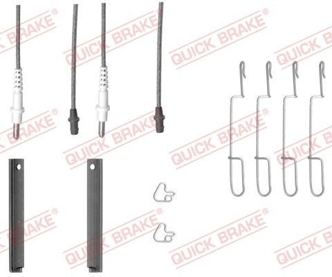 Quick Brake ZubehöRsatz, Scheibenbremsbelag 109-1280X FüR MERCEDES-BENZ-image