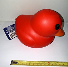 Sunny Days Jumbo Red Squishy Duck Stress Toy New Sealed
