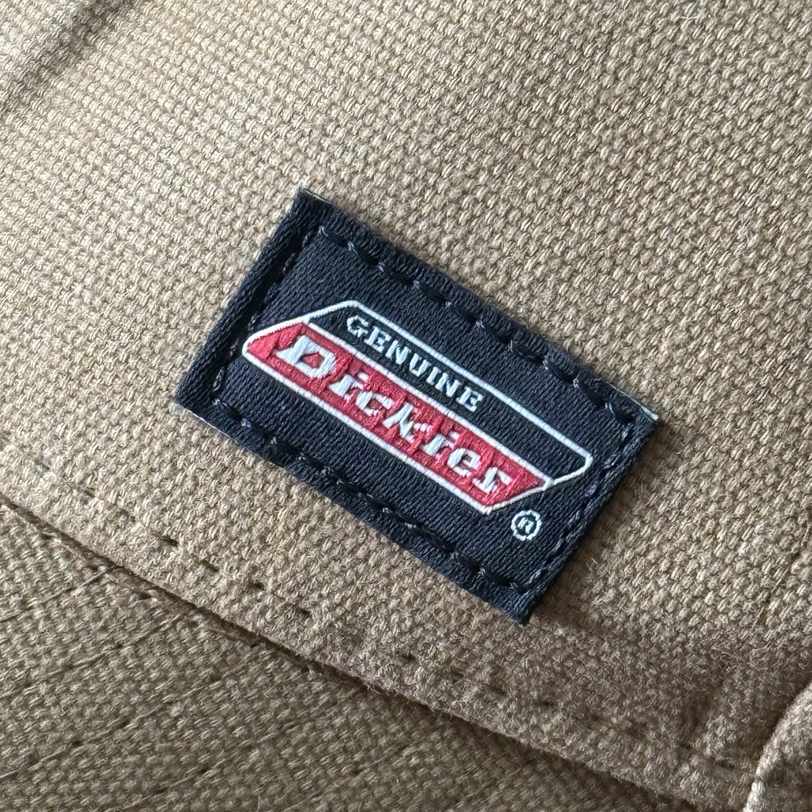 Dickies Baseball Cap Beige Adjustable SnapBack Me… - image 2