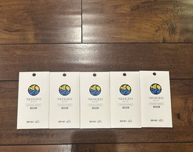 5 packs SNK NEOGEO mini Character Stickers White 4PCS Console PVC PET