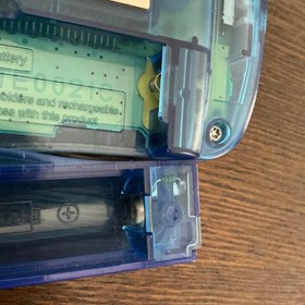 Bandai Wonder Swan Crystal Clear Blue Console only tested s1933M