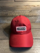 Air Jordan Youth Strapback Baseball Hat Cap Red Logo