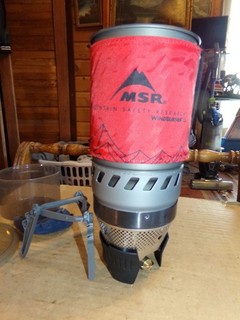 MSR WindBurner 1.0L Personal Stove System Red Never Used