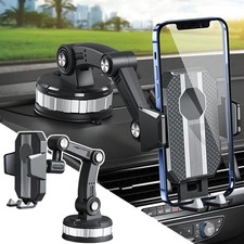 360 In Car Mobile Phone Holder Dashboard Suction Home Mount Windscreen Universal