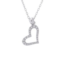 Used Piaget Ladies Necklace K18 White Gold WG Diamond from JAPAN