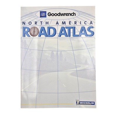 Vtg GM General Motors Mr. Goodwrench North America Midsize Road Atlas Michelin 