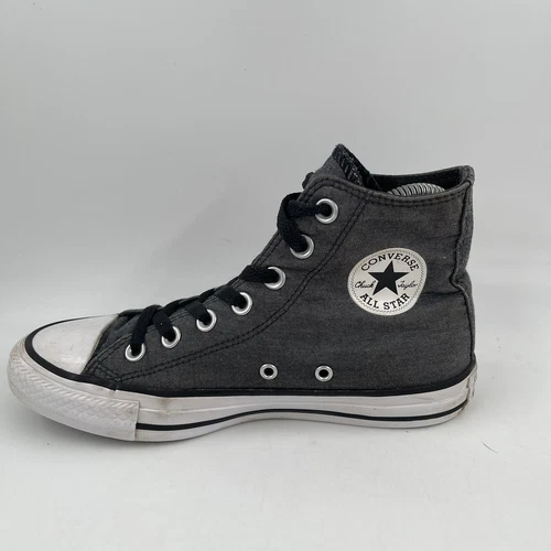 Sneakers alte Converse donna Chuck Taylor AS "Washed Chambray" grigie taglia 6