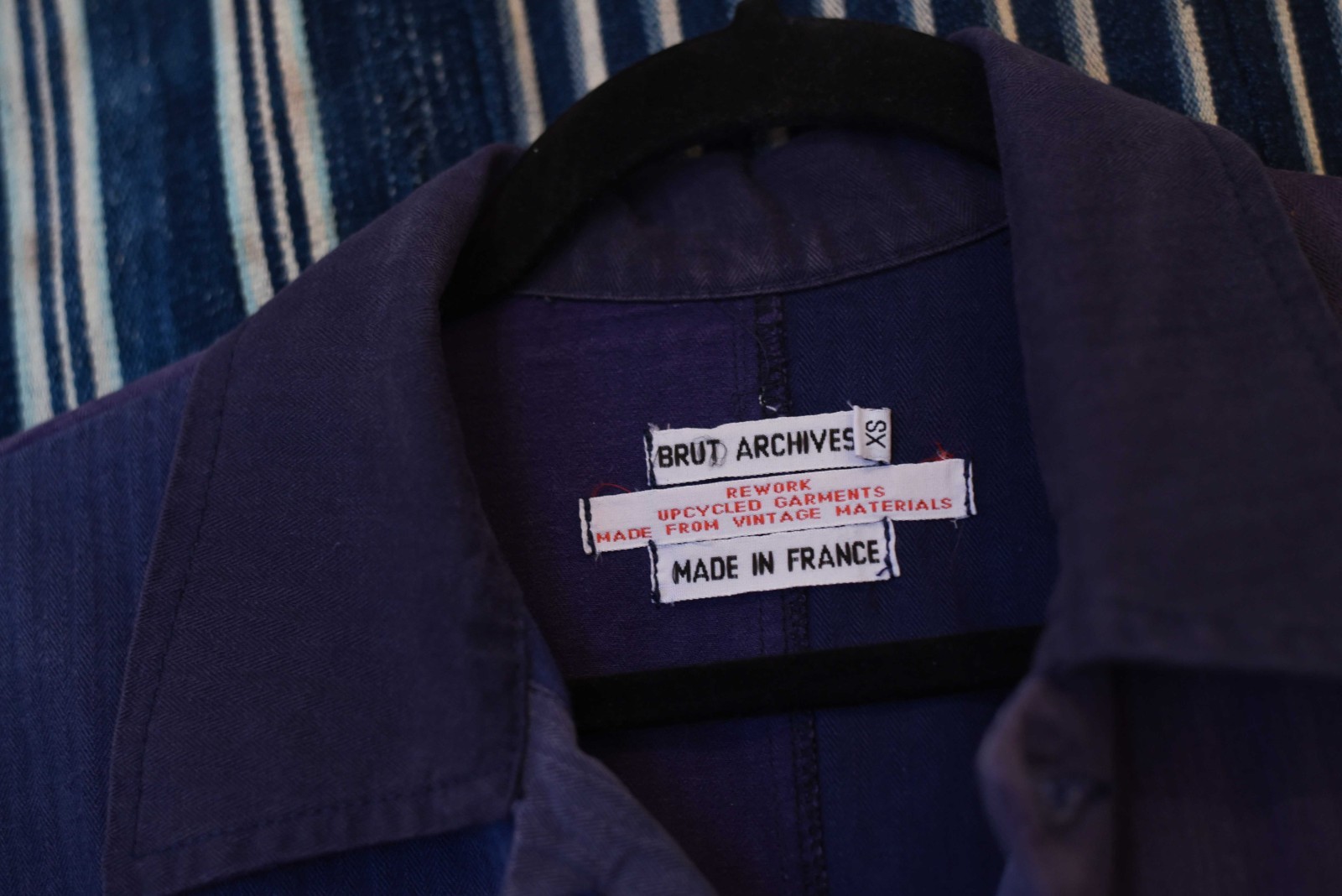 BRUT ARCHIVE Patchwork HBT Chore Jacket REWORK - … - image 6