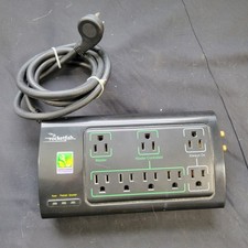 Rocketfish Model RF-HTS210 8 Outlet Power Strip Surge Protector, Great Condition