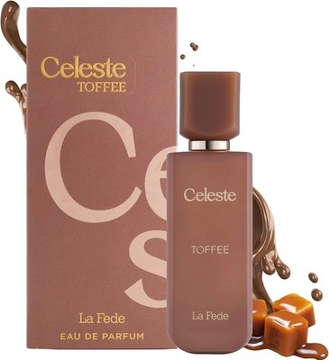 La Fede Celeste Toffee EDP (100ml) Perfume Spray by Khadlaj