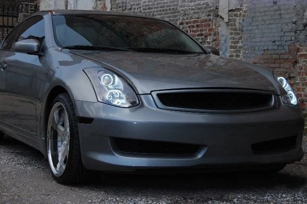 LED Halo Headlights Factory Surface Add On Custom Lights White 2320-001 — 第 4/4 张图片