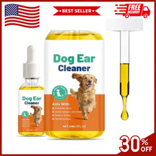 Pup Labs Ear Clear, Natural Dog Ear Cleaner and Infection Treatment for Dogs NEW