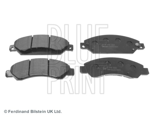 ADA104242 Blue Print Bremsbelagsatz, Scheibenbremse FüR Cadillac-image