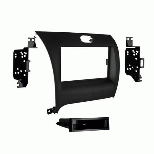 Kit cruscotto cablaggio autoradio aftermarket singolo DIN adatto a Kia Forte 14-18 - Foto 2 di 3
