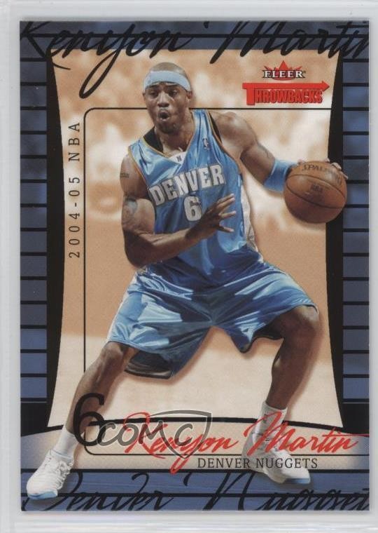 2004-05 Fleer Throwbacks Kenyon Martin #11 0d2