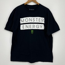 Monster Energy T-Shirt Mens Size XL Black Sho...