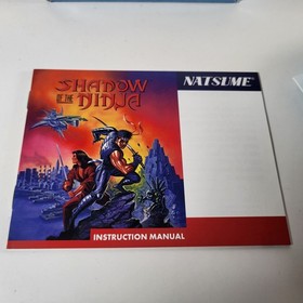 Shadow of the Ninja NES Limited Run Games LRG Blue Cartridge CIB Like New Tested