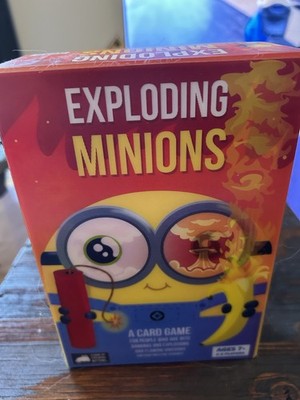 Exploding Minions Special Edition Card Game by Exploding Kittens never Used