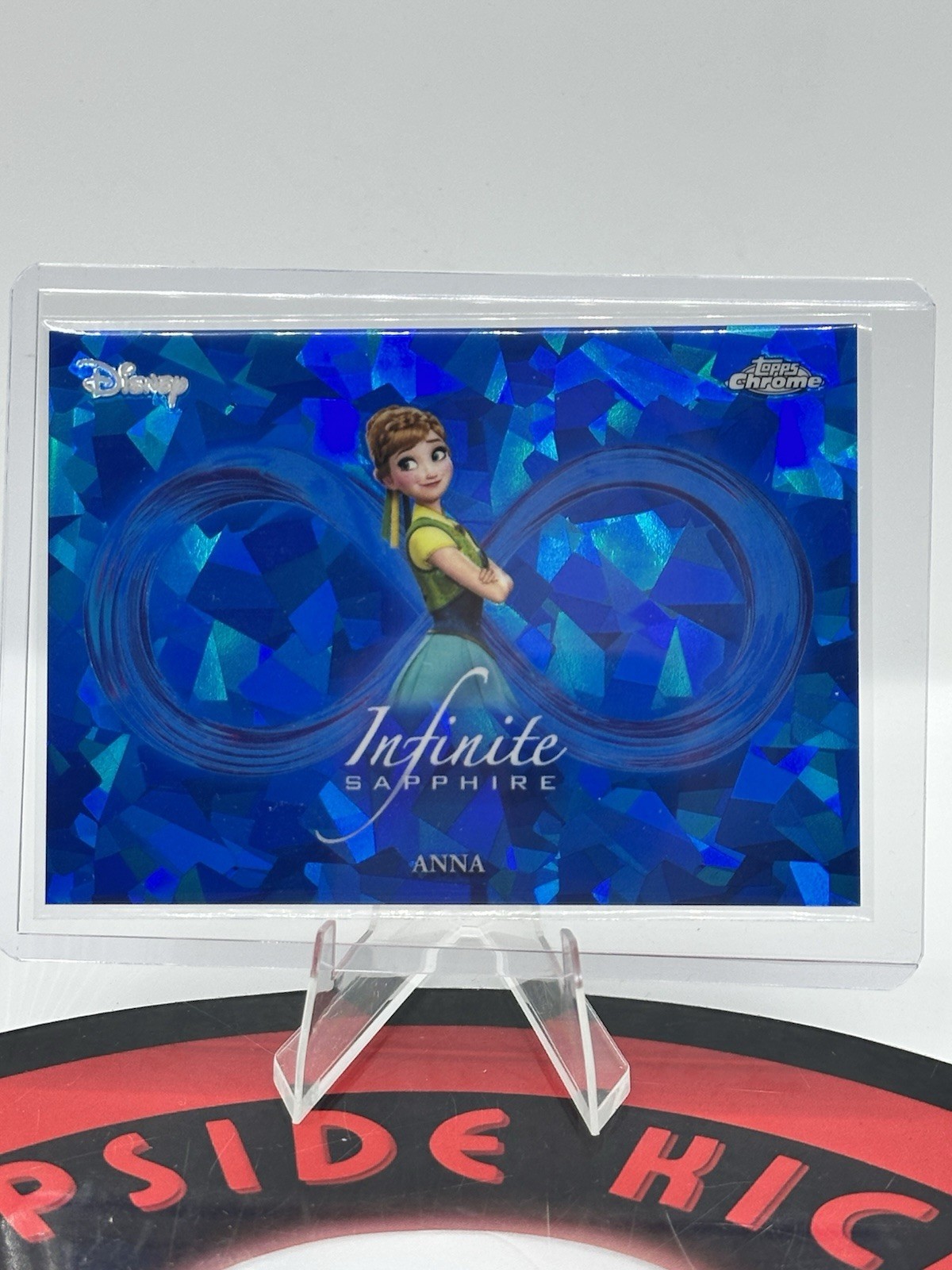 2026 TOPPS Chrome Sapphire Disney Infinite Sapphire Anna Case Hit 1:80 SSP IS-4