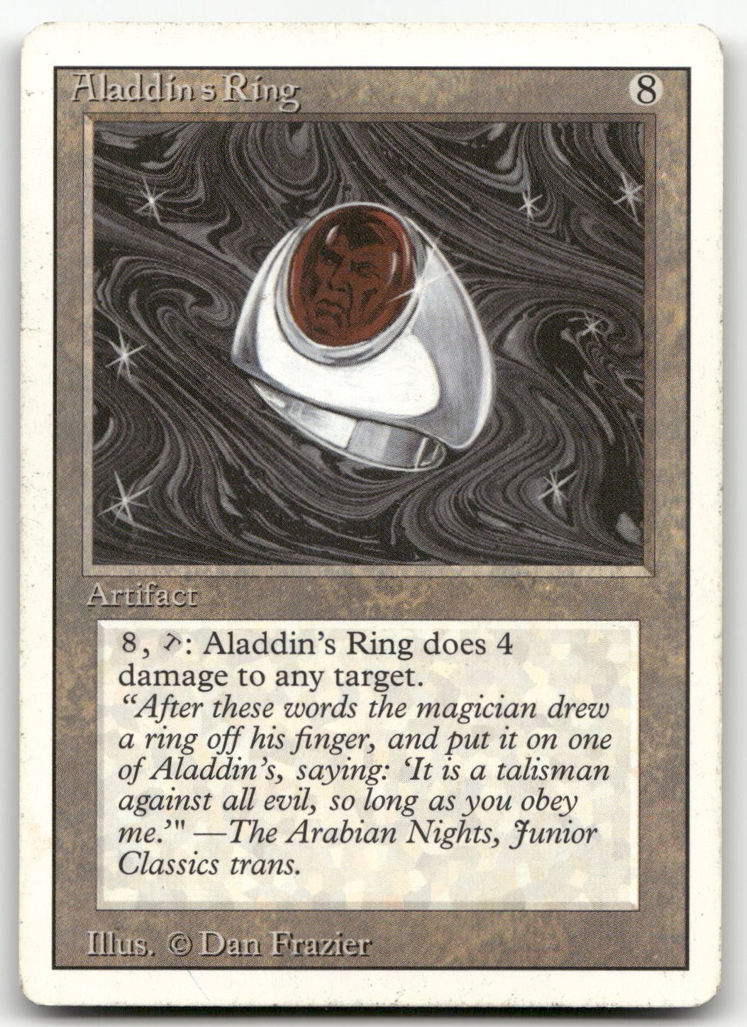 Aladdin's Ring (HP) Revised Edition 3ED Magic MTG