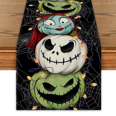 Halloween Table Runner 13×108 Inch Spooky,home Party decor Spooky Halloween Deco