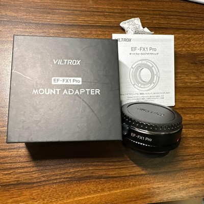 Viltrox EF-FX1Pro Canon EF to Fuji X Mount Adapter with Manual New