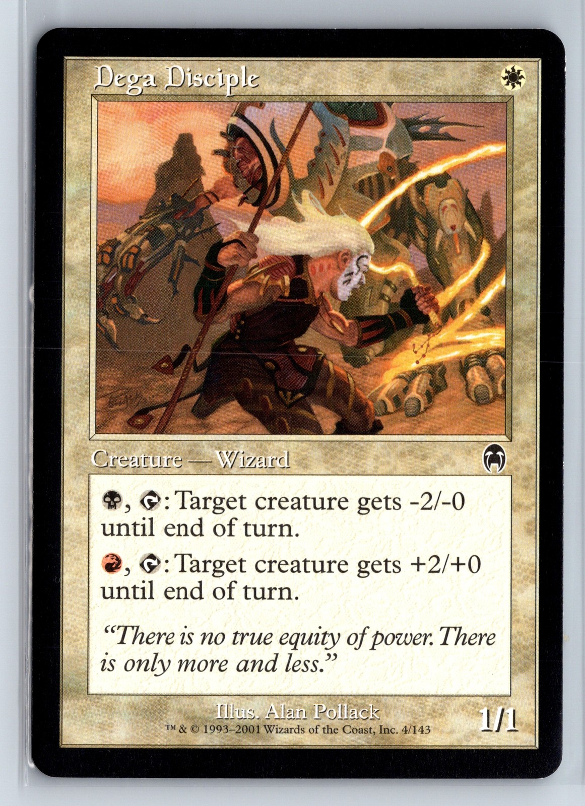 DEGA DISCIPLE (4x) Playset – Apocalypse – Common MTG Magic the Gathering