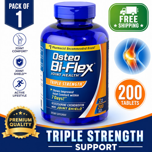 Osteo Bi-Flex Triple Strength 200 Tablets Joint Health Glucosamine