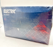 Bedsure Get Cozy Electric Heating Blanket: Solid Flannel GS Size 84x90 Inches