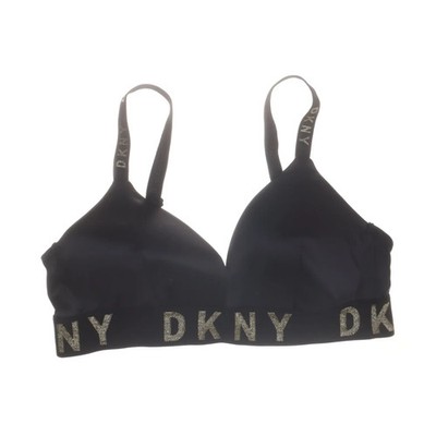 DKNY, Bralette, Größe: M, Schwarz, Einfarbig, Damen #YAi
