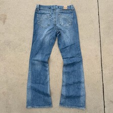 Paris Blues y2k Women's Distressed Bootcut Flare Jeans Size 11