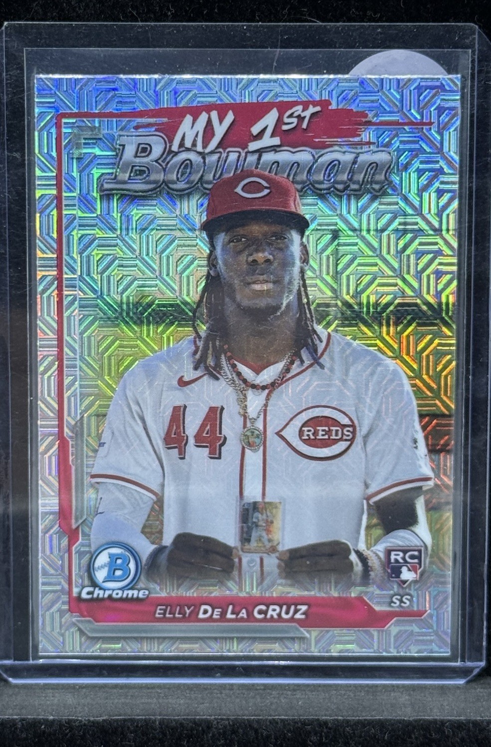 2024 Bowman Chrome Elly De La Cruz “My 1st Bowman” MB Mojo REF #M1B-2 CIN Reds