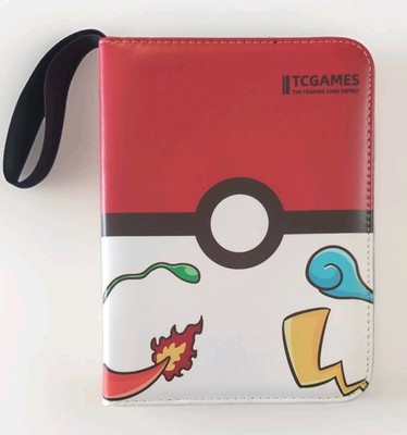 400 Pocket TCGames Pokemon Card Binder - Kanto Friends Tail Theme