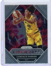 2021 Panini Prizm WNBA Fireworks #3 Candace Parker - Chicago Sky