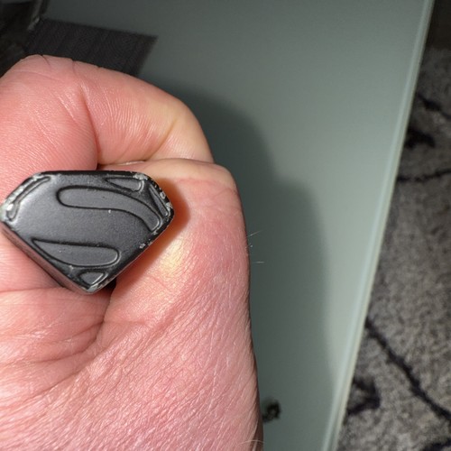 Superman House of El / Kryptonian Command Key from Man of Steel (black metal) - Picture 8 of 11