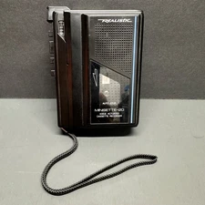 Realistic Minisette-20 Cassette Tape Player Recorder Model 14-1055 Tested