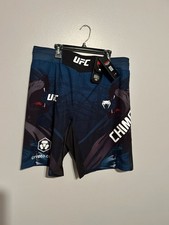 UFC Adrenaline Unrivaled Khamzat Chimaev 'The Wolf' Fight Shorts - Navy/Blue